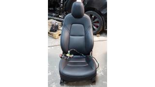 1 Heated driver's seat PREM PUR BLK without cushion, sensor, pretensio